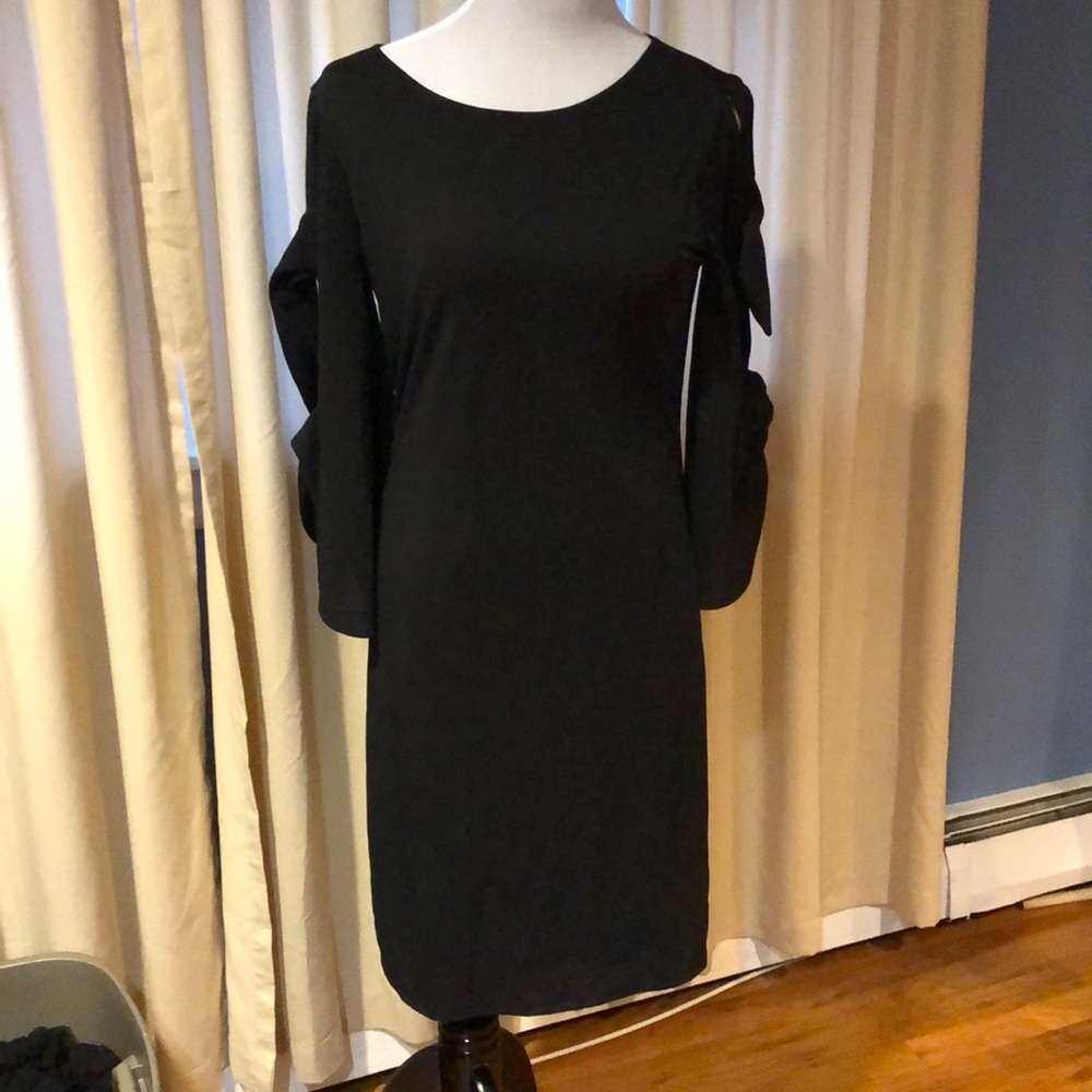 Calvin Klein tie sleeve dress. New w out tags.